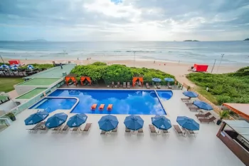 1 dorm. beira mar em Ingleses Norte